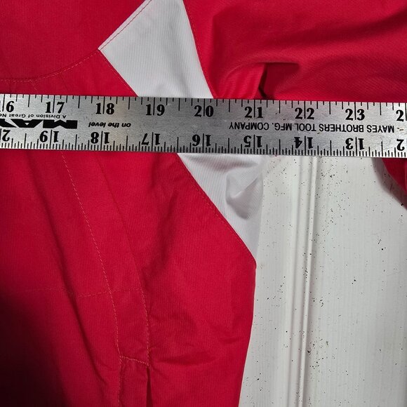 Nike Golf 1/4 Zip Pull Over Jacket Women's Large Red Long Sleeve Windbreaker - Picture 5 of 9